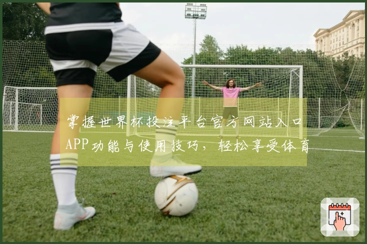掌握世界杯投注平台官方网站入口APP功能与使用技巧，轻松享受体育直播体验