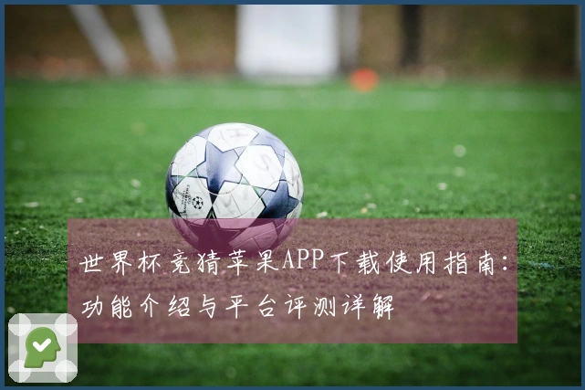 世界杯竞猜苹果APP下载使用指南：功能介绍与平台评测详解