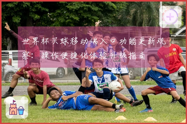 世界杯买球移动端入口功能更新观察：操作便捷化体验升级指南